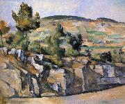 Paul Cezanne Road painting